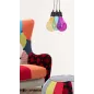 LAMPADARIO OKLAHOMA 3 ŚWIATŁA 25X135 cm (SZKŁO Ø 3,5)